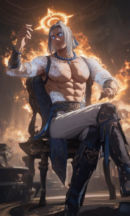 God of fire Liu Kang (Mortal Kombat)