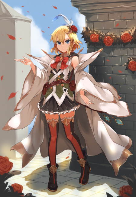 Shadowverse Eleanor Gloria, the Cosmic Flower, LoRA版本Pony (ID: 497094)