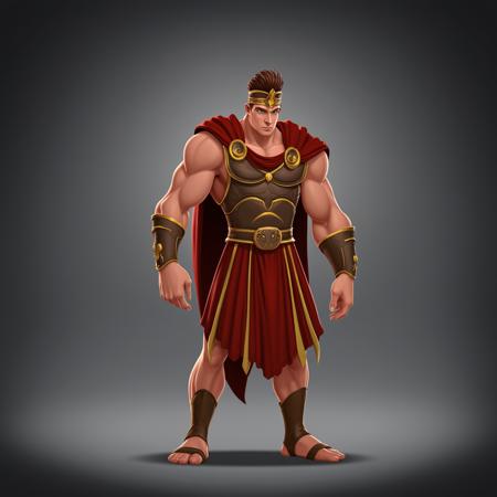 Greek mythology cinematic style XL + F1D