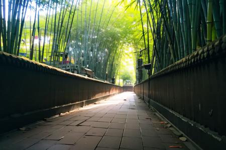 Chinese red wall