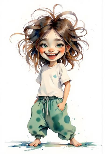 Watercolor painting