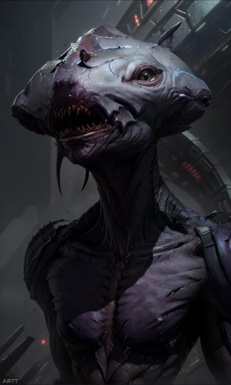 Hammerhead Alien (Concept)