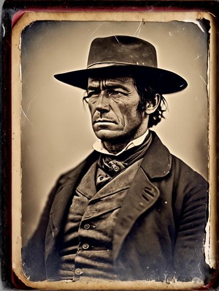 Damaged Photo Daguerreotype