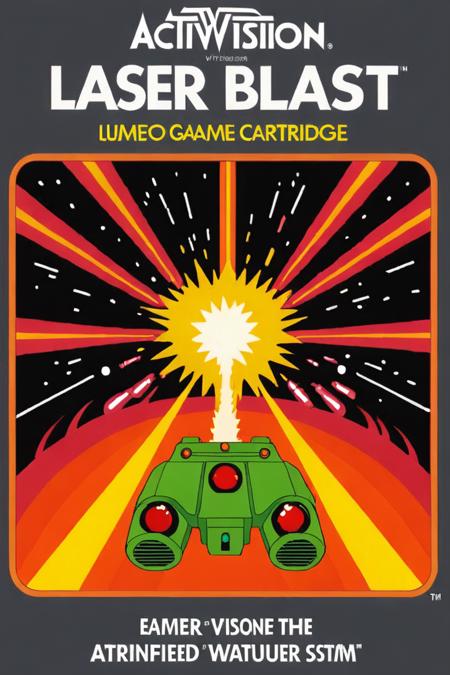 Activision Atari Art Style XL