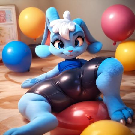 Sitting on a Balloon for PonyDiffusionXL v6