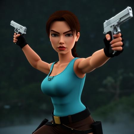 Tomb Raider (Lara Croft) XL + F1D (Comic book + Anime + Character)