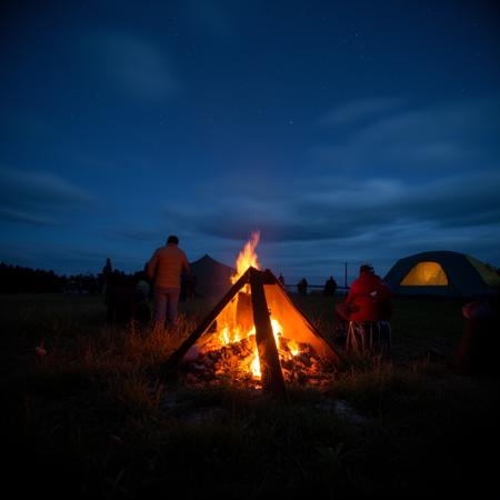 F42 Easter bonfire