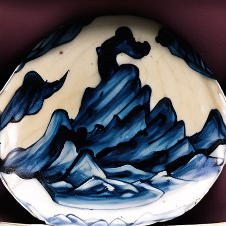 Cheonghwa Baekja (Korean Blue and white pottery)