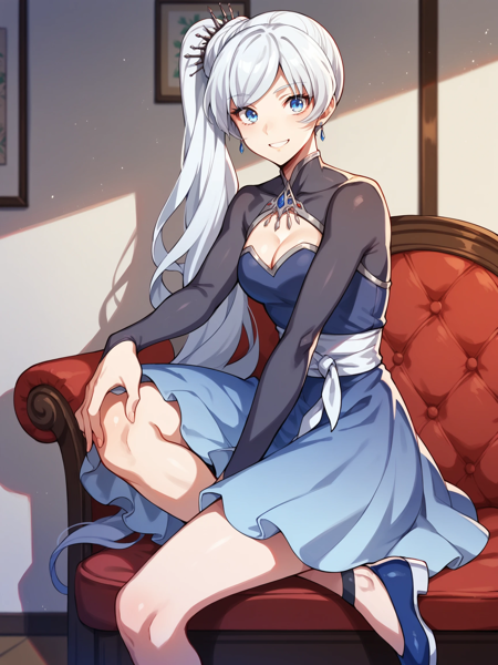 Weiss Schnee (RWBY) - 8 Outfits (PonyXL / Illustrious)