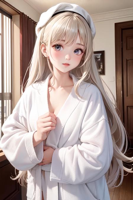 White Bathrobe | 白色浴袍 （Kui）