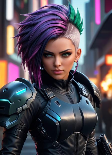 FF Cyberpunk Style Series (+Dataset)