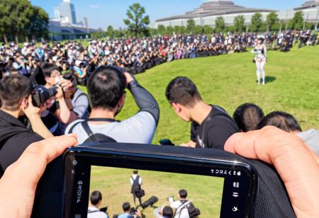 コスプレエリア撮影風景 / Cosplay area shooting scenery SDXL