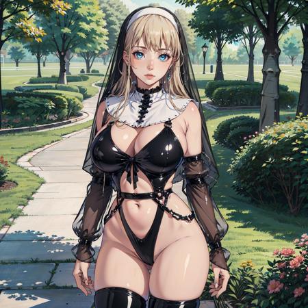 [Realistic&Anime]Sexy Clothing Collection || [动漫&写实]性感服装合集版本Sexy_Nun_with_BDSM_Outfit (ID: 404012)