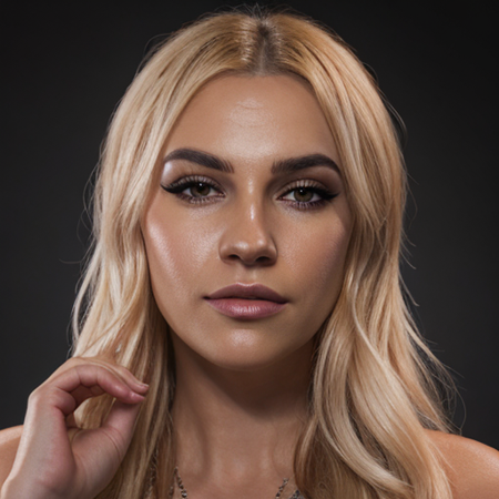 Modern Blonde Fantasy Character Woman
