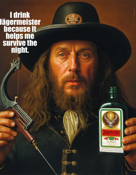 Create Your Own 70s Jägermeister Ad (ComfyUi) [SDXL]