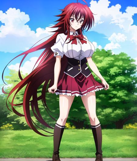 DxD all girls + Gasper (Rias, Sona, Yasaka, Venelana, Akeno, Asia, Tsubaki, Xenovia, Grayfia, Kunou, Gasper, Rossweisse, Irina, Kiryuu, Koneko, Kuroka, Serafall, Ophis, Ravel)