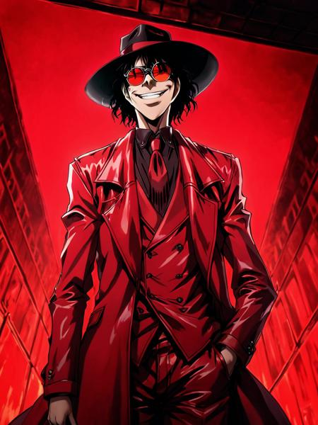 Hellsing Ultimate style LoRA [FLUX+XL+Pony]