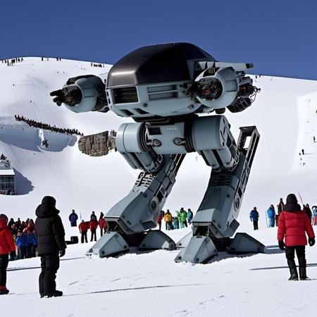 ED-209 - Robocop - SDXL