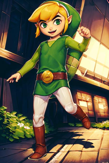 Santa Link! Toon Link - Multiple Outfits (The Legend Of Zelda: Wind Waker) [Pony & SD1.5]