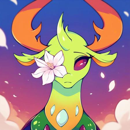 (Pony XL) Flower On Eye (Accessory Concept)