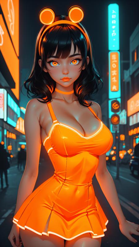 Luke's Neon Clothing and Accessories (Illustrious + Flux + Pony + 1.5 + XL)版本SD 1.5 v8 (ID: 533511)