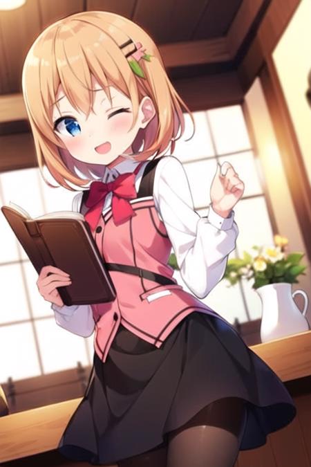 Cocoa Hoto / 保登心爱 / 保登 ココア - Is the Order a Rabbit? / 请问您今天要来点兔子吗 / ご注文はうさぎですか? -rabbithouse uniform