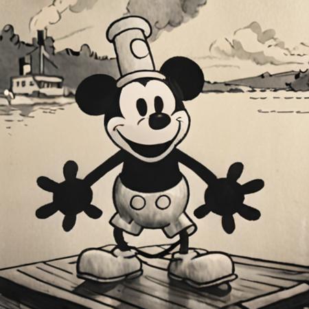 Steamboat Willie Style XL
