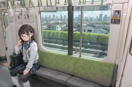 JR East E235 series / train interior