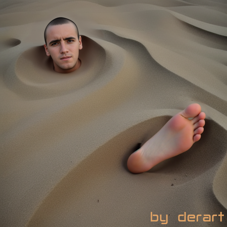 Realistic male soles