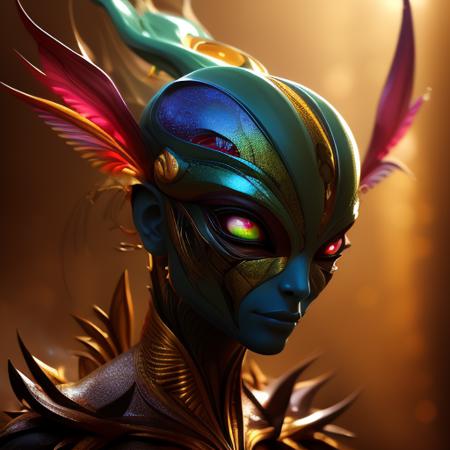 ArtfullyHeadshot-Queer/Hummingbird/Alien/fashion