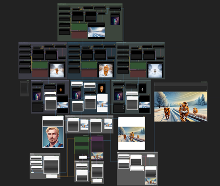 GeekyGhost 3 Subject Cascade and SVD everything but the kitchen sink workflow