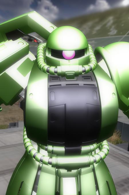 MS 06F Zaku II | Mobile Suit Gundam 0079版本v1.0 (ID: 75305)