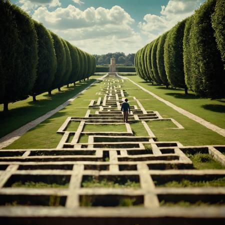 Maze cinematic style XL