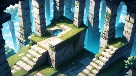 Abandoned Land - Game Scene Conceptual Design - Fantasy/Mythical Legend/2.5D