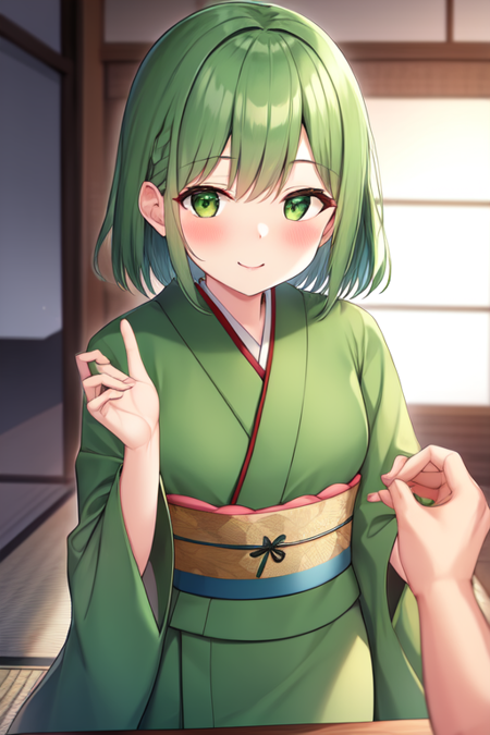 Green Kimono