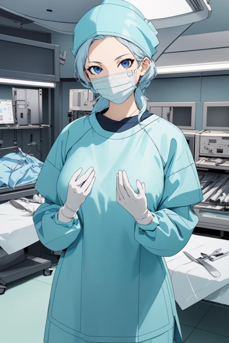 Surgeon Hands Up