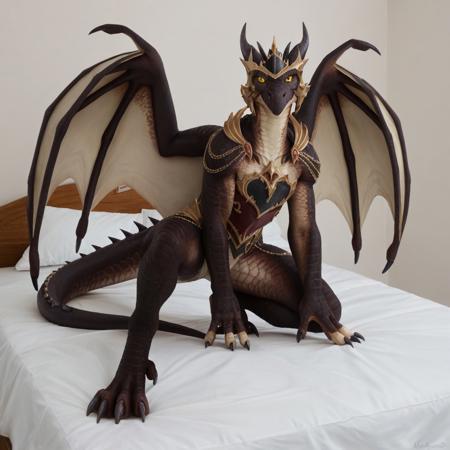 Scalecommander Emberthal (Warcraft) [PonyXL]