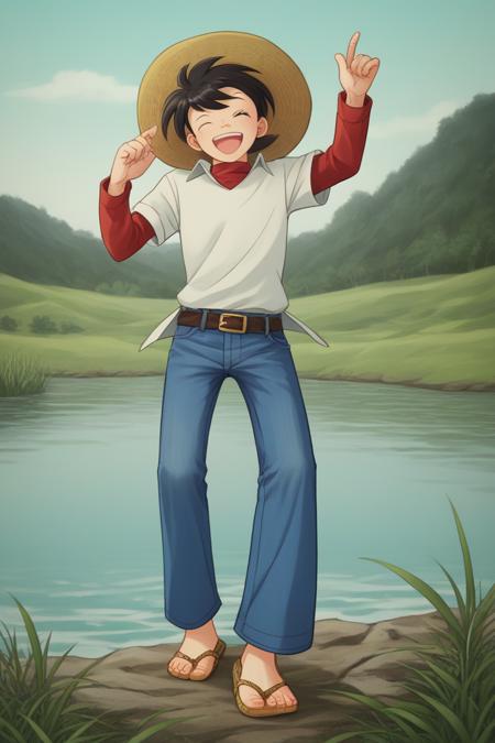 Sanpei Mihira (三平三平) - Tsurikichi Sanpei / Fisherman Sanpei (釣りキチ三平) - (Pony)