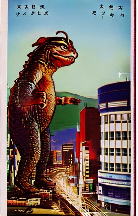 Pachimon kaiju(bootleg creature)style Lora版本v1.0 (ID: 121892)