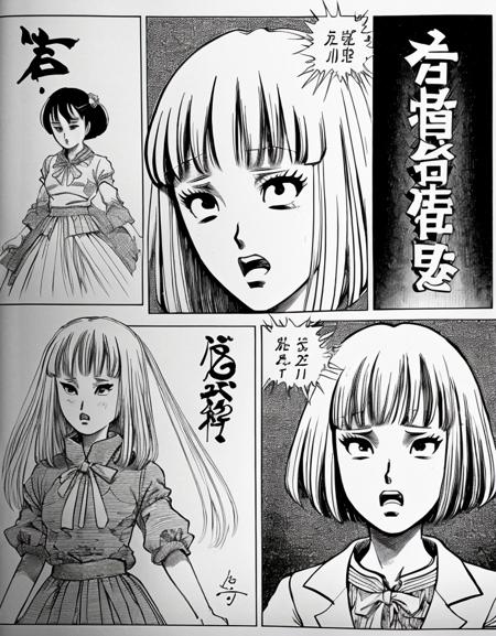 [LORA] Tsunoda style (MANGA & ART ILLUSTRATIONS) | by redblasterz版本MANGA STYLE v1.0 (ID: 298220)