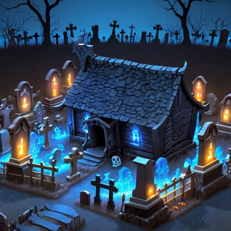 Stylized Setting (Isometric) SDXL & SD1.5