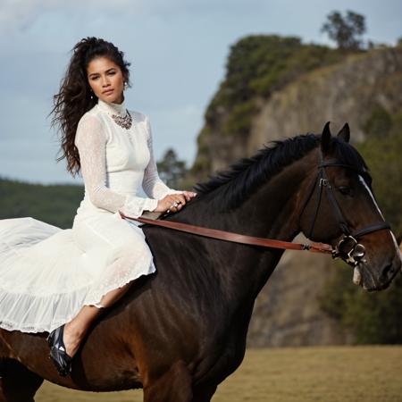 Zendaya's village (ohwx woman version)