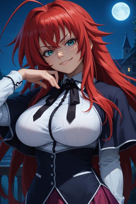Rias Gremory/リアス・グレモリー (High School DxD) SDXL LoRA [Pony Diffusion]版本v1 (Pony Diffusion XL) (Pony Diffusion XL)