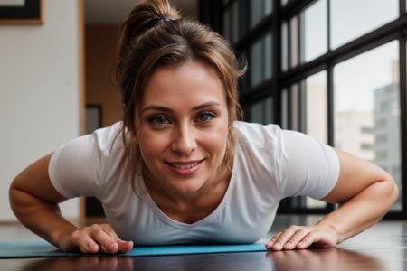 OpenPose, practicing push-up
