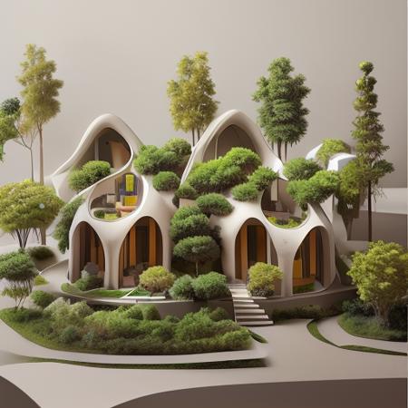 Interesting mini model house with plants版本v1.0 (ID: 49705)
