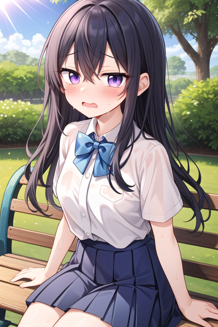Worried eyes / 困り顔の眼