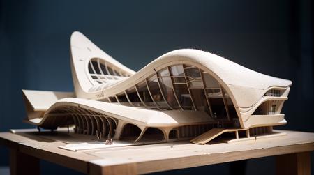 手工建筑模型