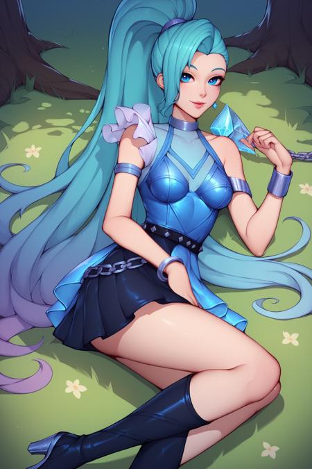 K/DA All Out Seraphine (League of Legends) - Comission LoRA PonyXL [NSFW Support]