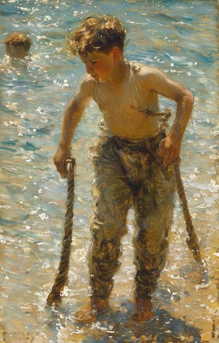 style of Henry Scott Tuke [SDXL] 239