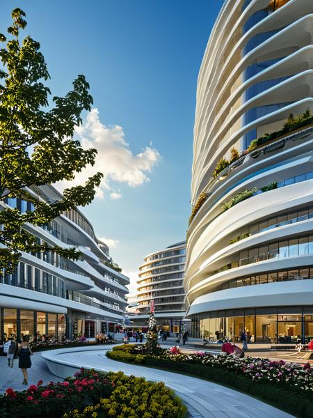 JJ's Building style - Zaha Hadid